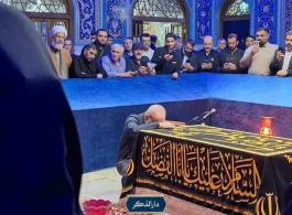 ادای احترام پزشکیان به مزار رهبر شهید انقلاب